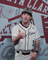 Bronco Baseball GIF by Santa Clara Broncos