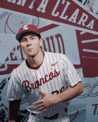 Bronco Baseball GIF by Santa Clara Broncos