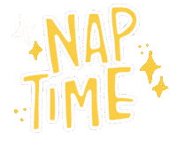 Nap Time Sticker by Lisa Aihara