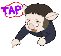 Tap Sticker by jinzai