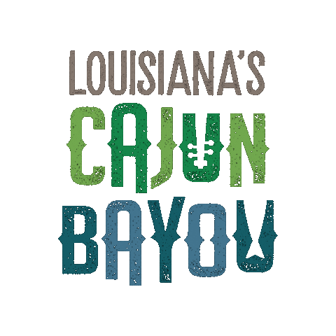 LouisianasCajunBayou louisiana bayou cajun thibodaux Sticker