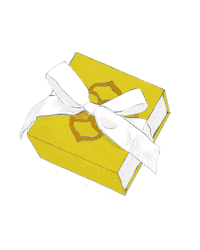 Yellow Box Sticker by Kendra Scott