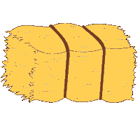 Fall Hay Sticker by Harrison Faith