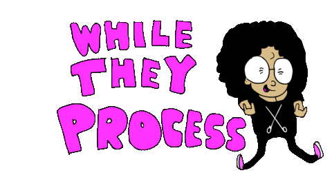 nadine velazquez process Sticker by deladeso