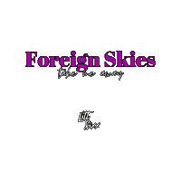 LittSixx take me away foreign skies Sticker