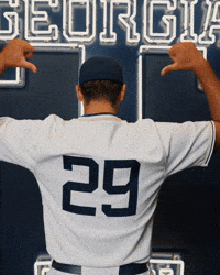 Georgia Tech Baseball GIF by Georgia Tech Yellow Jackets