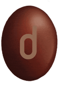 Chocolate D Sticker by conguitos