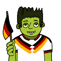 Germany Football Sticker by herbertonic