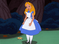 Alice In Wonderland Curtsy GIF by Disney