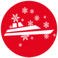 Rot Schiff Sticker by Adler-Schiffe