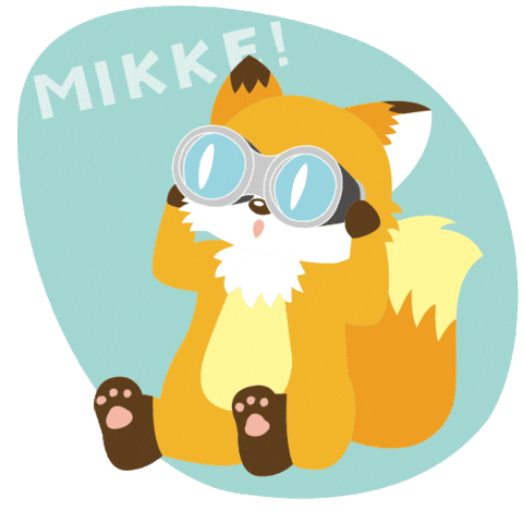 hotelmetropolitankawasaki giphyupload fox kitsune hokkaido Sticker