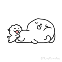 Dog Love GIF