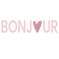 Bonjour Hello Sticker by Peaa