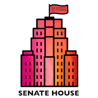 universityoflondon london building uol university of london Sticker