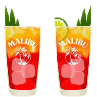 Aperol Spritz Summer Sticker by Malibu Rum