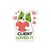 Clientlove Sticker by AB Media USA