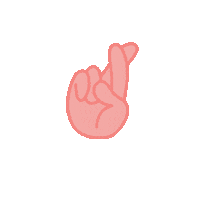 Pink Good Luck Sticker by Mosie Baby