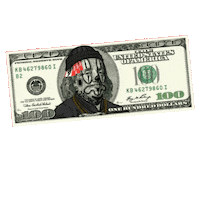 blaze42o art money eye graffiti Sticker