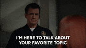 Interrogate Nathan Fillion GIF by ABC Network