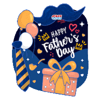 Fathers Day Dad Sticker by CNI