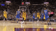lebron james dunk GIF