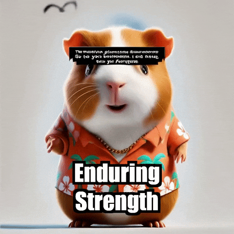 Strength Wisdom GIF by Guinea Gambino