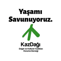kazdagikoruma yasamisavunuyoruz kazdagikoruma kazdagikorumadernegi Sticker