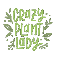 Plants Lady Sticker