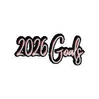 Goals Rose Gold Sticker by Crissy Conner
