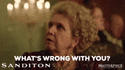 Whats Wrong With You GIF by MASTERPIECE | PBS