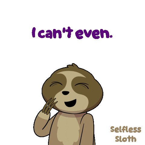 I Cant Even Sticker by VeeFriends