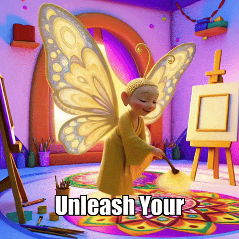 Expression Creativity GIF by BuddhaFlyJourney