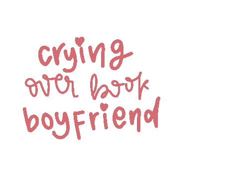 Book Crying Sticker