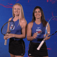 Womens Tennis GIF by SMU Mustangs