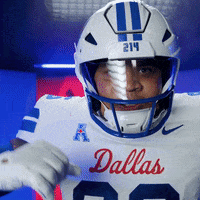 Lets Go Win GIF by SMU Football