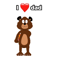 Fathers Day Flowers Sticker by AQUA  Carpatica