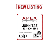 apexgroupnw excited just listed real estate agent apex Sticker