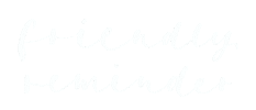 Lettering Reminder Sticker