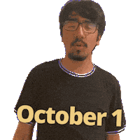 October 1St Sticker