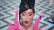 Cardi B Glitch GIF by systaime