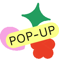 Pop Up Shopping Sticker by A South London Makers Market
