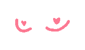 Pink October Hearts Sticker by Malucette