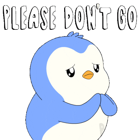 Sad Oh No Sticker by Pudgy Penguins
