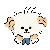 犬 Ok Sticker by koimoffee