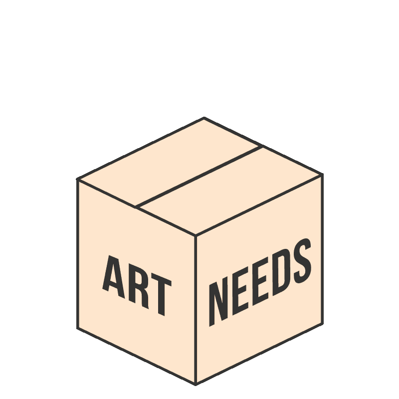 Art Supplies Sticker by Etchr Lab