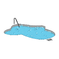 Hot Tub Water Sticker by Dayton House Resort