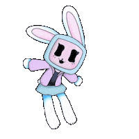 Bunny Dancing Sticker