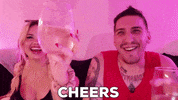 Cheers Drinking GIF by petey plastic