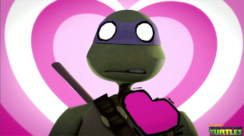 valentines day love GIF by Teenage Mutant Ninja Turtles