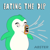 Hungry Penguin GIF by Abster